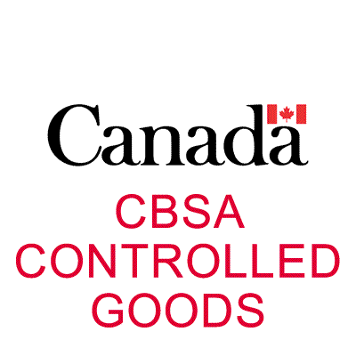 Government of Canada CBSA Controlled Goods Logo